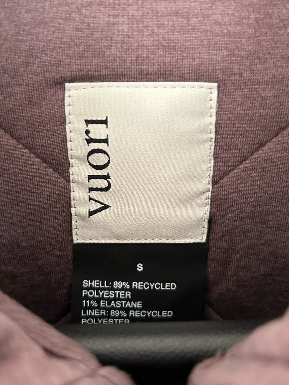 Vuori Halo Insulated Quilted Jacket Hazel Heather Small - Picture 4 of 12